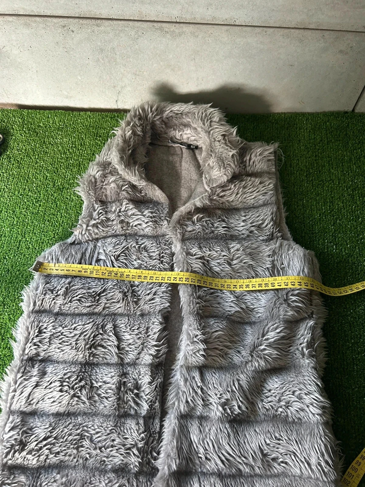 Gilet zonder mouwen met nepbont Lala Pacha maat 38 – photo 8